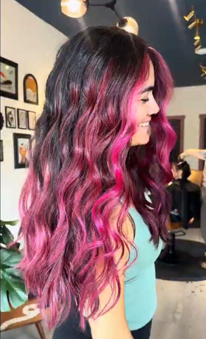 Colour work by Carly at Canvas Hair Salon