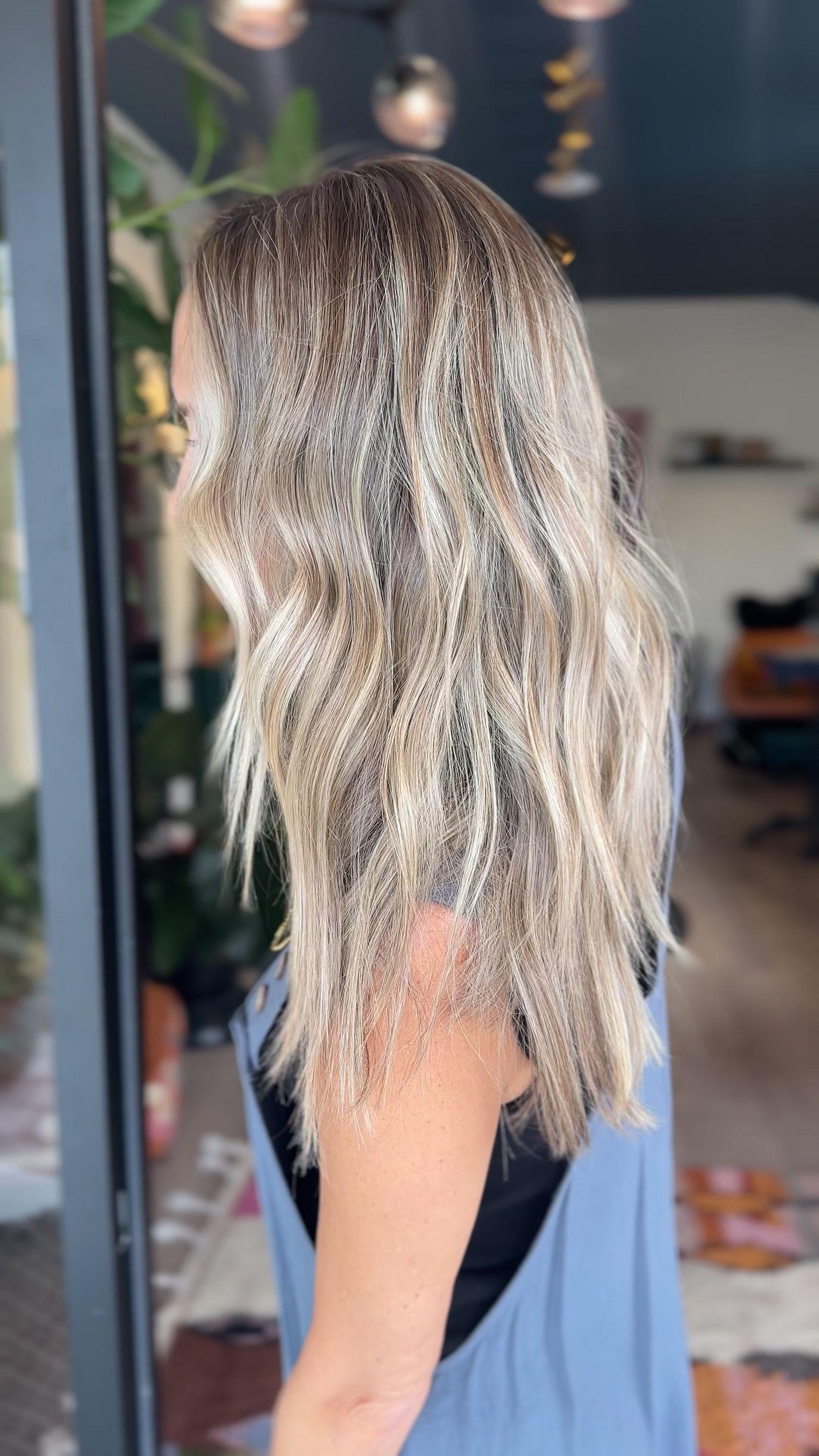 Colour work by Carly at Canvas Hair Salon